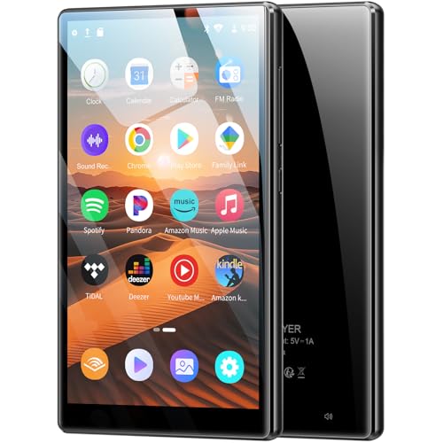 MP3 Player with Bluetooth and WiFi, 96GB 4.7" Music Player