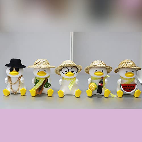 Image of Cute Duck Car Vent Clips,Air Outlet Fresheners Perfume Clip,Funny Aroma Diffuser Auto Interior Accessories for Women Girls (Rich Duck)
