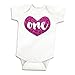 Girl First Birthday Outfit Baby Girls One Year Old Birthday Shirt (Glitter Pink 12-18 Months)