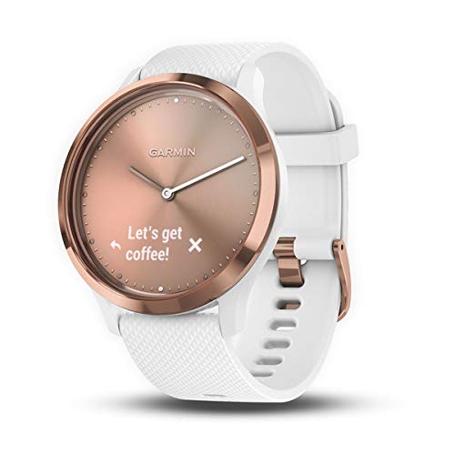 Preisvergleich Produktbild Garmin Vivomove HR Sport (Rose Gold White Silikonband)