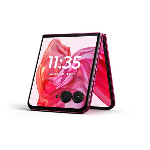 Image of Motorola razr+ | 2024 | Unlocked | Made for US 12 /256 | 50MP Camera | Hot Pink