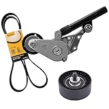 1x Original CONTITECH Keilrippenriemen inkl. Riemenspanner +Umlenk- / Führungsrolle