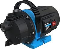 Güde Gartenpumpe GP 6035 (600 W, max. Fördermenge 3200 l/h, Ansaughöhe bis 7 m, Anschlussgewinde 1“ IG, Jet-Pumpe zur Gartenbewässerung)