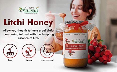 Image of Farm Naturelle Litchi Forest Flower Wild Honey 2.75 kg|100% Pure Honey | Raw & Unfiltered|Unprocessed|Lab Tested Honey In Pet Bottle