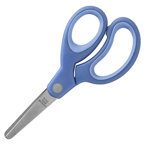 Sparco 5-Inch Kids Blunt End Scissors, Blue