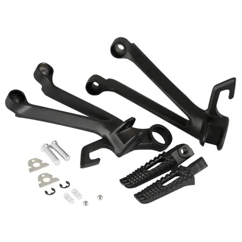 Repose-Pieds Arrière Noir Mat pour Moto Suzuki GSXR1000 2005-2006 - 2