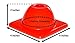 Versatyle Heavy Duty 2in Agility Training Cones for Soccer, Football, Basketball & Sports Drills, Flexible Motorcycle & Traffic Training Cones, Durable, Versatile, High Visibility (Set of 12, Orange)