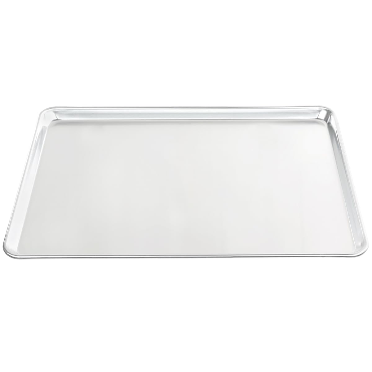 Chef Approved 26" Wide Aluminum Sheet Pan | Professional Full Size Heavy Weight Baking Bun with Rectangular Shape for Restaurant Kitchen Cafeteria Pantry | Closed Bead, 26"W x 18"D x 1.13"H, 16-Gauge