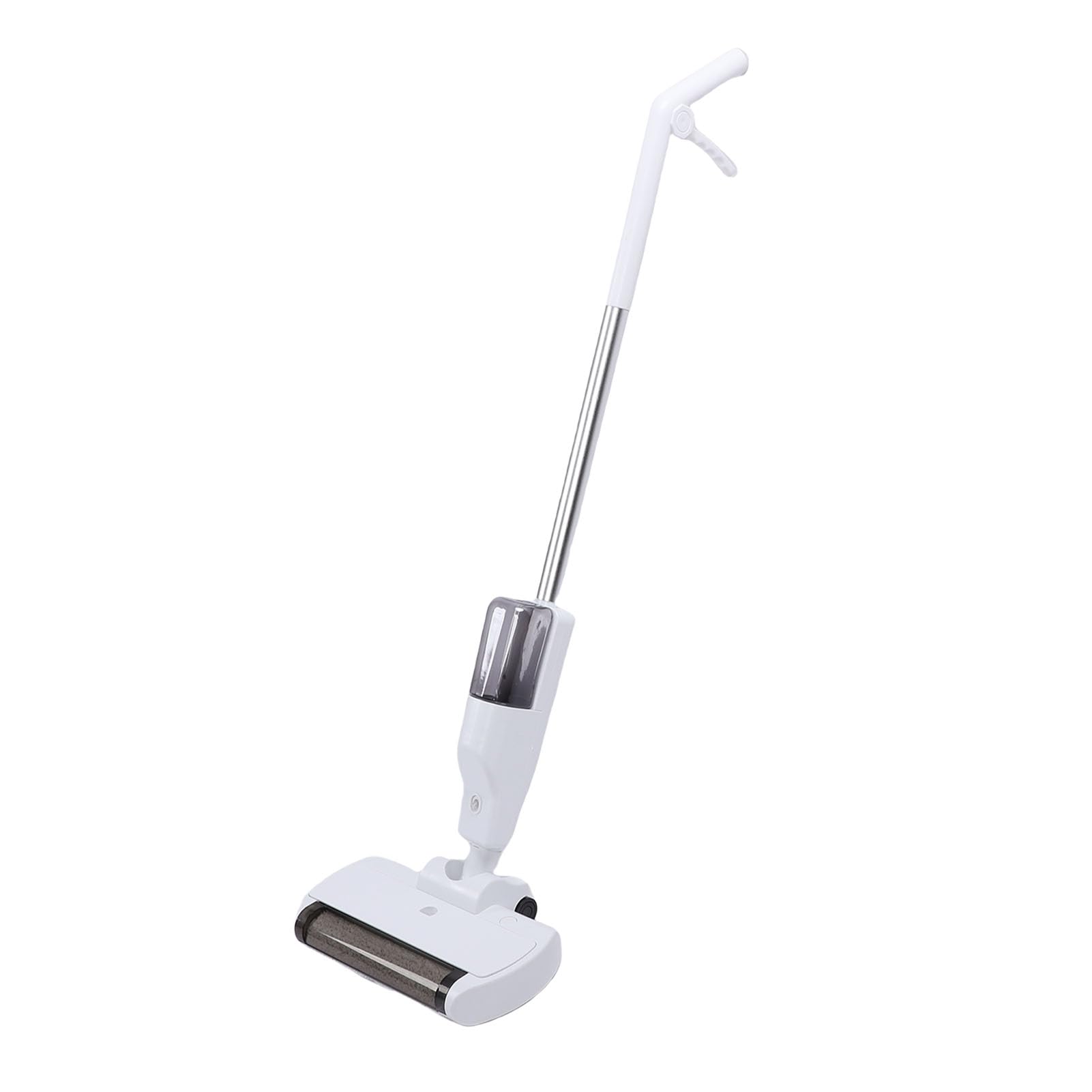 Jeffergarden Elettrico Senza Fili, Lavapavimenti Automatico in ABS con Serbatoio dell'Acqua da 500 Ml, Asta Telescopica e Luce a LED, Asciutto e Bagnato Ricaricabile per Pavimenti in Legno Laminato