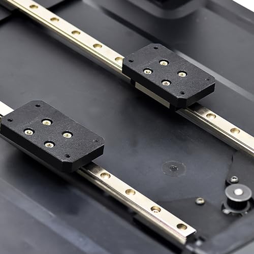 Guide linéaire 300 mm de précision supérieure avec plaque arrière fixe - 3