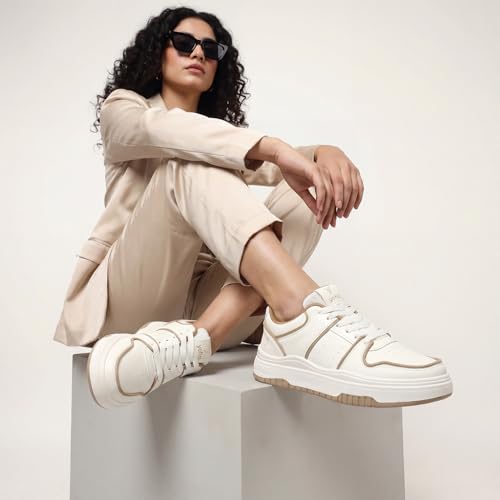 Image of YOHO UrbanDash Sneakers for Woman | Strong Grip, Cushioned Insoles | Comfortable & Stylish for Everyday Use Shoes for Woman /Girls /Ladies -1050