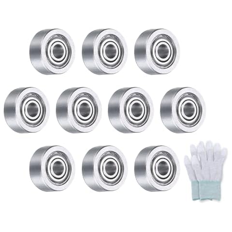 sourcing map MR72ZZ Deep-Groove Ball Bearings Cover