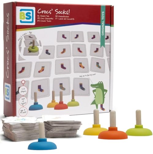 BS TOYS Croc chaussettes el juego familiar para tardes divertidas sin pantallas