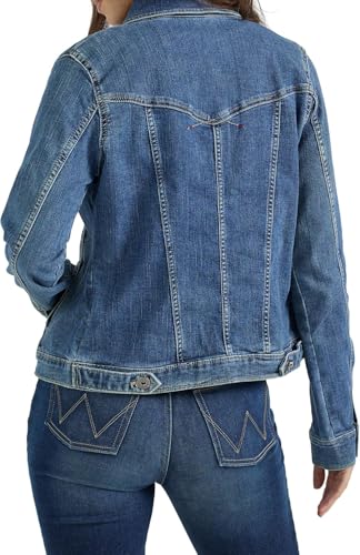 Authentics Women's Stretch Denim Jacket2