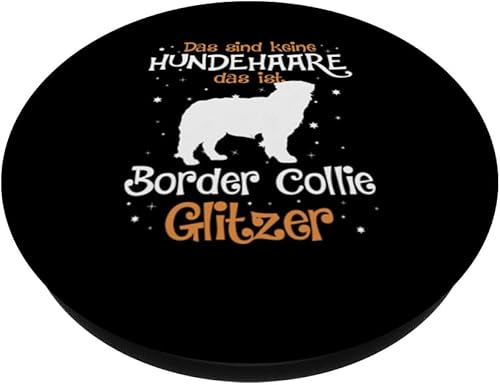 Miniatura 2 de Border Collie Das sind keine Hundehaare Dogs PopSockets Standard PopGrip