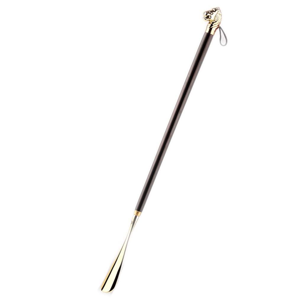 WDX- Calzador 31.5/58 / 73cm Calzador de latón Calzado Largo, Zapatos, Pinzas Zapatos de Uso Perezoso y Zapatos Largos Conveniencia (Color : B 58CM)
