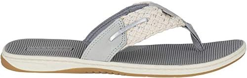 Sperry Women's Parrotfish Flip-Flop, Light Grey, 6 | Image 1