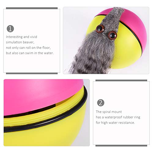 POPETPOP Brinquedo divertido para cães com bola – Bola motorizada com movimento interativo para cães