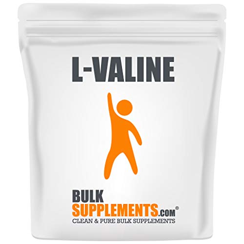 BulkSupplements.com L-Valine Powder - Essential Amino Acid - BCAAs Amino Acids Powder - Vegan BCAA Powder - Raw BCAA - Anabolic BCAA (1 Kilogram - 2.2 lbs)