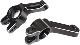 C26314BLACK Machined T3 Rear Hub Carriers for 1/10 Stampede 4X4, Slash 4X4 & Rustler 4X4