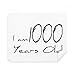 I am 1000 Years Old Age Longevity Cleaning Cloth Screen Cleaner 2pcs Suede Fabric