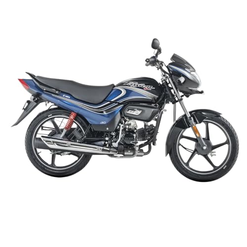 Image of Hero MotoCorp Passion+ i3S Drum Black Nexus Blue Booking for Ex-Showroom Price