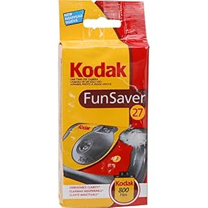 Kodak Funsaver 800 Wegwerpcamera, Zwart