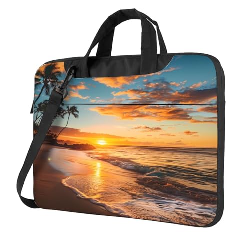 Bolsa para Laptop con Diseño Tropical 15.6 Pulgadas miniatura 1