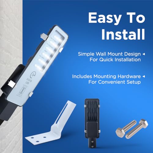 Image of 24w LED Street Light Outdoor Waterproof IP65 | High Brightness Energy Saving LED Lamp for Street, Garden, Parking & Security Lighting | BIS Certified | Made in India