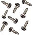 Price comparison product image Self Tapping Screws (50 pack) No. 8 x 3/4" Pozi Pan Head A2 Stainless steel (type ab) self tappers Free UK Delivery