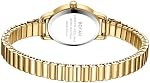 BOFAN Small Gold Watches for Women Easy Read Ladies Quartz Wrist Watch with Stainless Steel Expansion Band,Waterproof.
