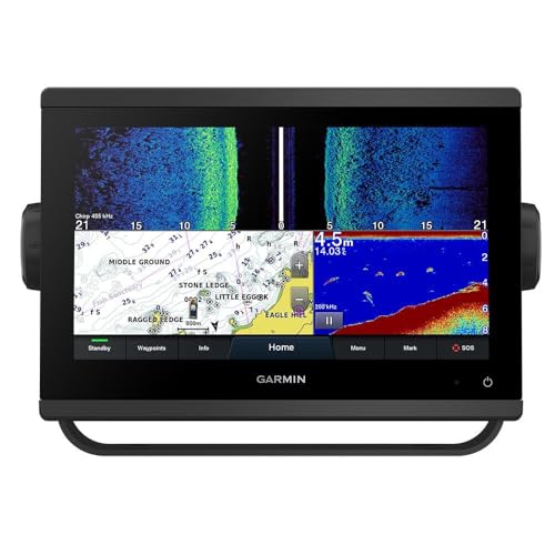 GARMIN GPSMAP 923XSV CON SONDE SIDEVÜ, CLEARVÜ E CHIRP TRADIZIONALI CON MAPPA BASE MONDIALE SENZA TRASUTTORE