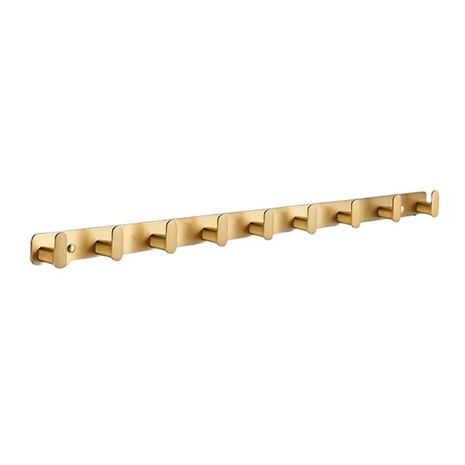 ZTHYSHOZ Coat Hooks Solid Brass Wall-Mounted Coat Rack — No Drilling Required, Vintage-Style Hooks(XS)