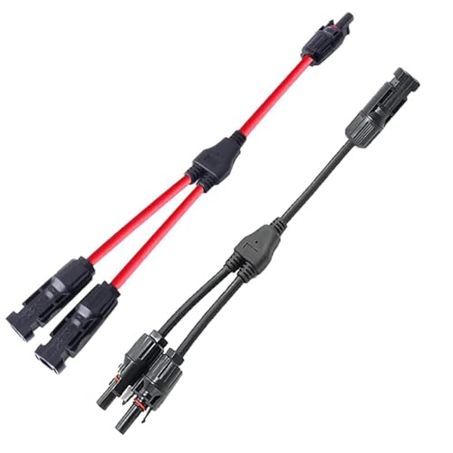 Frogetu 1 Paar 6 mm² Solarkabel Y-Verteiler,Y Stecker Solar Solarpanel Kabel,Solarpanel Stecker,Photovoltaik Steckverbinder,PV Kabel Parallel Male Female MMF und FFM Frogetu 1 Paar 6 mm² Solarkabel Y-Verteiler,Y Stecker Solar Solarpanel Kabel,Solarpanel Stecker,Photovoltaik Steckverbinder,PV Kabel Parallel Male Female MMF und FFM