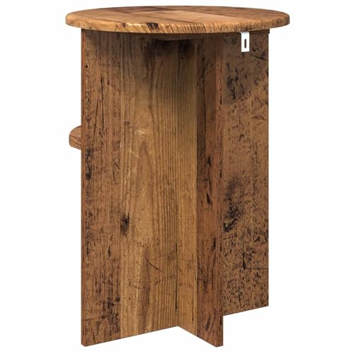 Table d'appoint bois ancien pour optimiser les petits espaces - 8