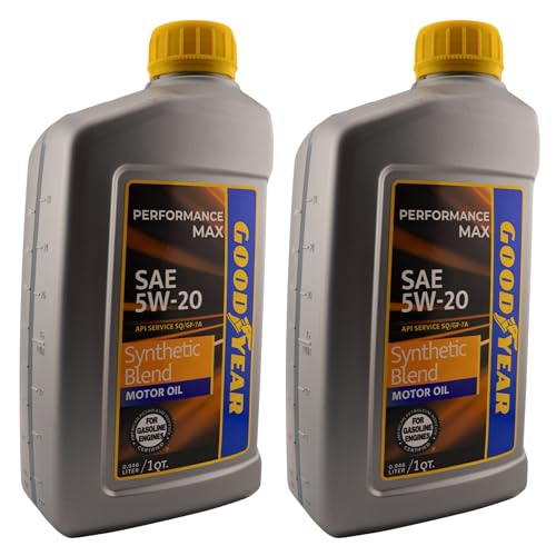 Aceite Sintético Mezclado SAE 5W-20 Goodyear 2 L miniatura 1
