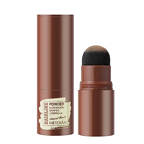 Rosarden Hairline Powder Stick - Hairline Shadow Powder Instantly Conceals Hair Loss-Waterproof Hair Root Touch up Powder for Thinning Hair, Bald Spots, Root Cover up Powder for Women Men-(Brown)