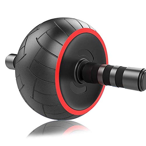 ACEmedia Ab Wheel Roller Pro Fitness Equipment Ab Workout Machine Abdominal Wheel Exercise Equipment Home Gym Core Training with Knee Pad