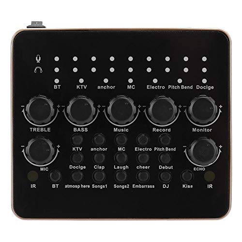 Audio Mixer,Nieuwe KTV Live Broadcast Externe Geluidskaart 3D Microfoon Opname USB Mixer voor Computer - Image 3