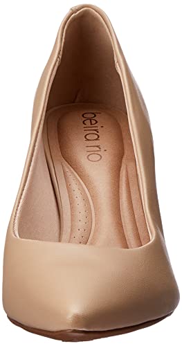 Sapato Beira Rio Salto Feminino, Bege, 34