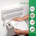Imagen de BLUESEABUY Dispensador de papel de cocina 3 en 1 con soporte para rollos de cocina