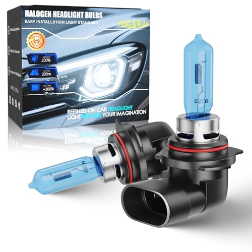 TSIANHUZY Upgraded Halogen Headlight Bulbs Fit For 2016-2019 Toyota RAV4 9012/HIR2 High Low Beam Combo Kit Ultra Bright 6000K Light Broader View Plug and Play Pack of 2