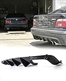 Rear Bumper Diffuser Splitter Lip Two Whips Hamann Style fit for BMW E39 M5 by Lasscar