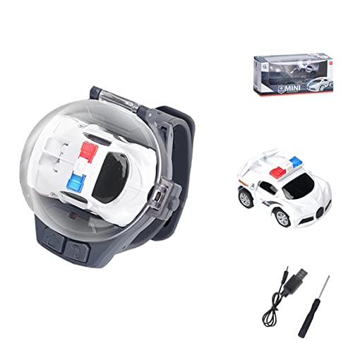 Mini relógio controle RC brinquedo carro | Carro de controle remoto removível bonito no relógio - Br