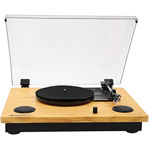 Platine Vinyle BlueTooth Divarte TT 300-BT Tourne disque avec enceintes stéréo Lecteur vinyles 33, 45 et 78 tr/min… - Les Beatles, Paul McCartney, John Lennon, RIngo Starr, George Harrison Platine Vinyle BlueTooth Divarte TT 300-BT Tourne disque avec enceintes stéréo Lecteur vinyles 33, 45 et 78 tr/min… – Image 3