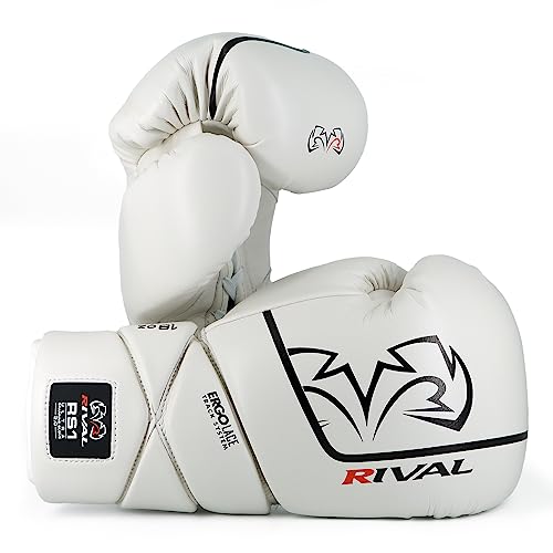 RIVAL Boxing RS1 2.0 Ultra Pro Sparring Gloves, Lace-up Closure - Super-Resistant Microfiber, Soft Inner Lining, and High-Density Padding