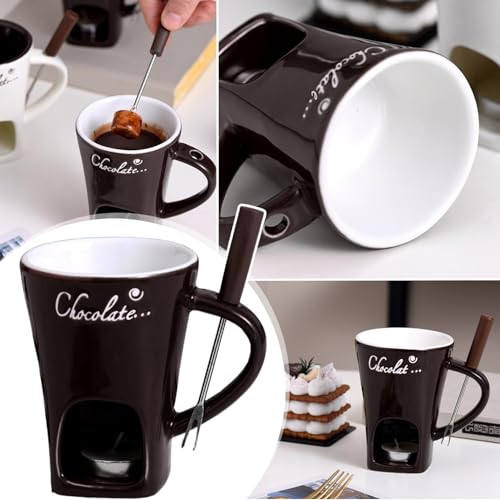 Tasse à Fondue au Chocolat, 200 ML Services à Fondue...