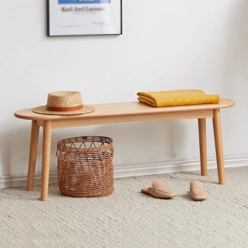 Banco de madera maciza para comedor y dormitorio 5