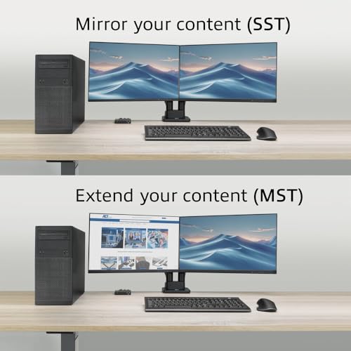 Splitter DisplayPort 1.4 MST Act multi pantalla hub de video AC7720 6