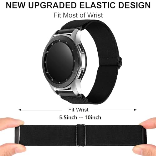 Silicone Strap, Quick Buckle Waterproof Soft Strap, Black Strap, Silver Stainless Steel Buckle, Men's and Women's Smartwatch Strap, Sport Watch Strap